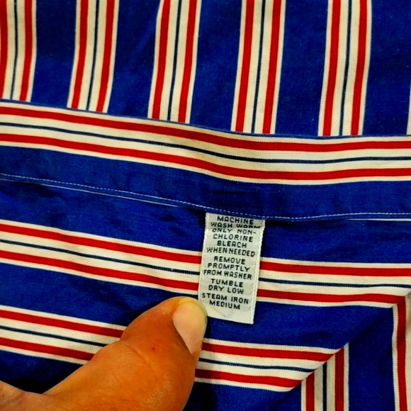 Polo Ralph Lauren Regent Fit Stripe Shirt XXL 18" Neck Button Down - Picture 5 of 7